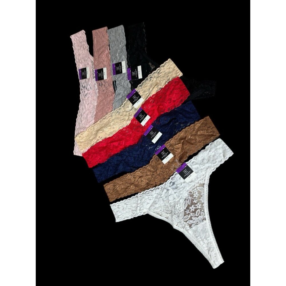 Lot Of 9 INC Lace Thong 2XL Panty Underwear‎ Panties XXL